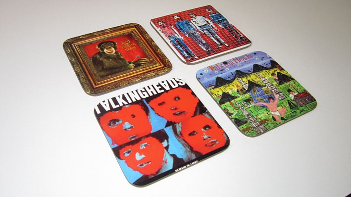 Talking Heads Great New COASTER Set