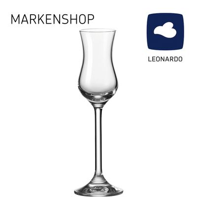 LEONARDO Grappa Daily Grappaglas Glas 80ml Schnapsglas