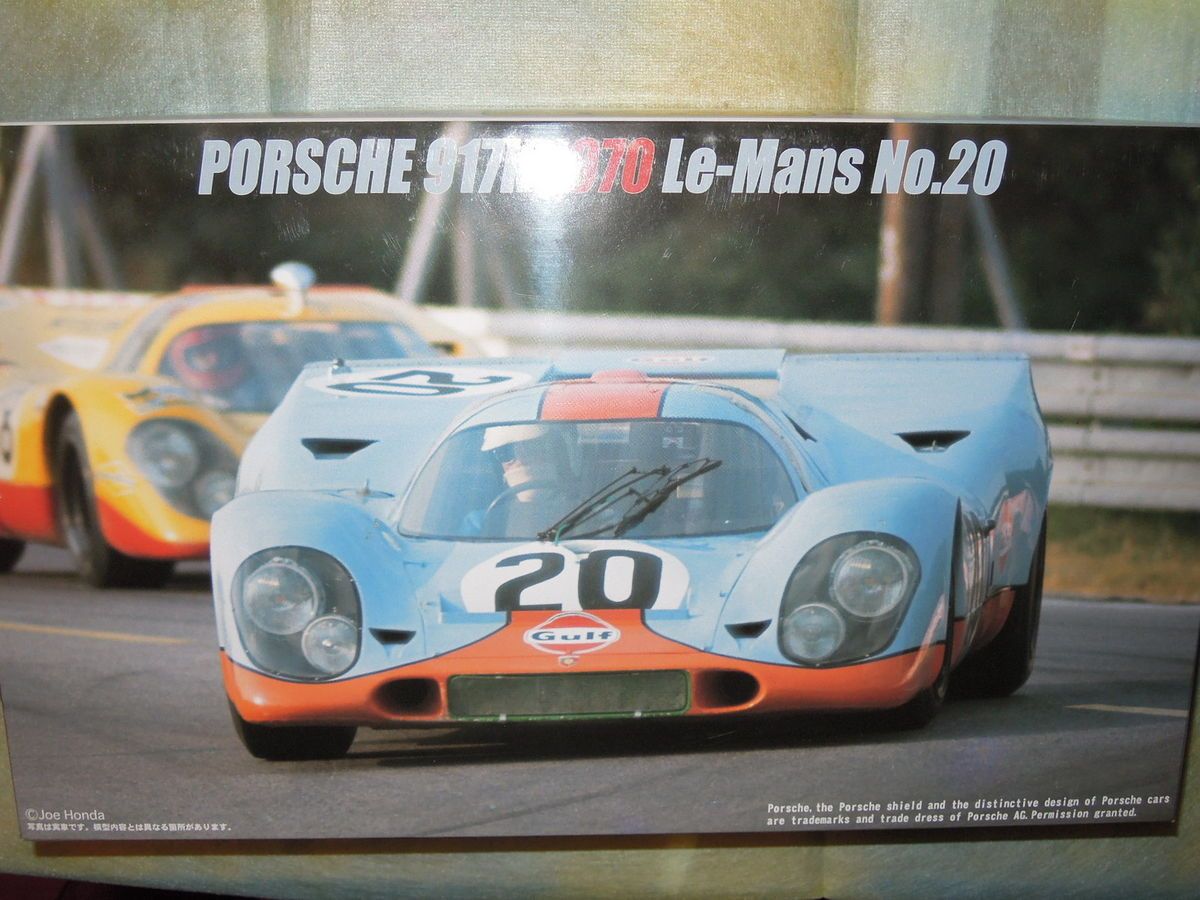 Fujimi 1/24 Porsche 917K 1970 Le Mans No.20 Model Car Kit