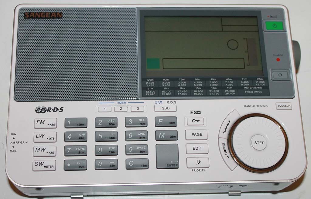 SANGEAN ATS 909X Weltempfänger WORLD RECEIVER   KURZWELLEN RADIO