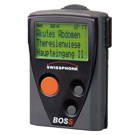 DIGITALER FUNKMELDEEMPFÄNGER   SWISSPHONE BOSS910   NEU