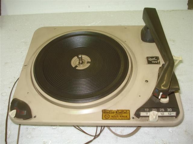 Dual 1007 Plattenspieler Turntable Giradischi