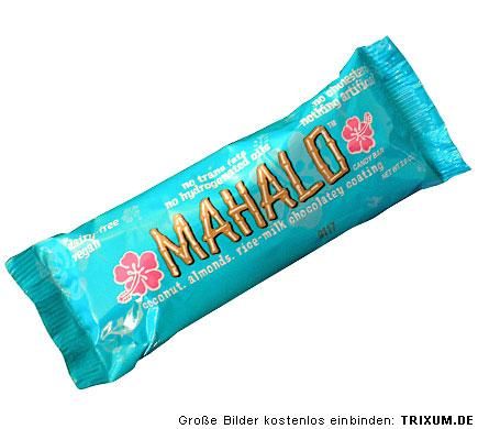 veganer Schokoriegel MAHALO ( Kokos, geröst. Mandeln