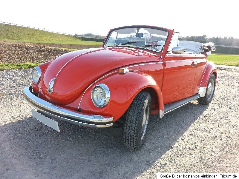 VW Käfer Cabrio mit H Zulassung und TÜV 04/2015