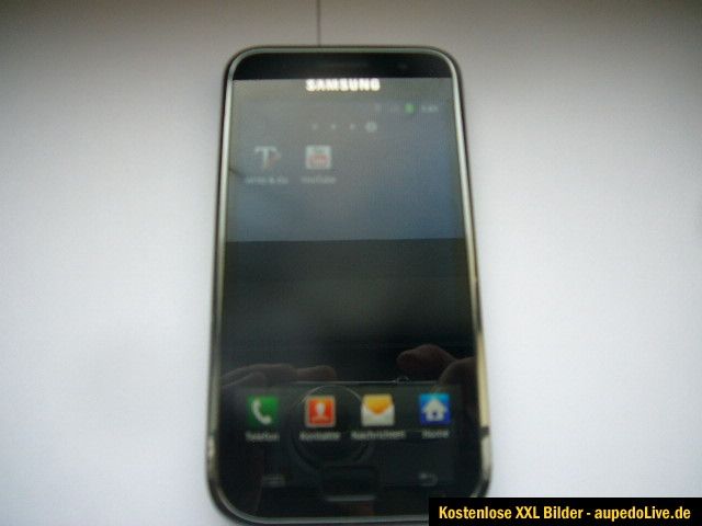 tolles Handy wie neu Samsung Galaxy S Plus GT I9001 8 GB   schwarz