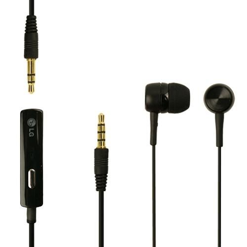 Orig. LG E960 Nexus 4 SGEY Schwarz Kopfhörer Ohrhörer Headset