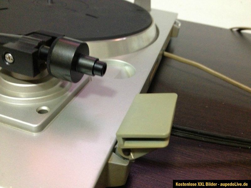 AKAI AP Q41 Alu Silber auto.Turntable direct drive Arm transport 1A