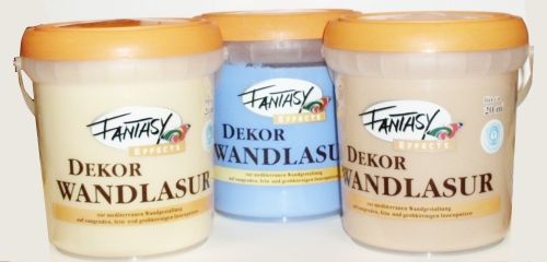 Fantasy Effects Dekor Wandlasur 2 L. mediterrane Wandfarbe, Farbwahl