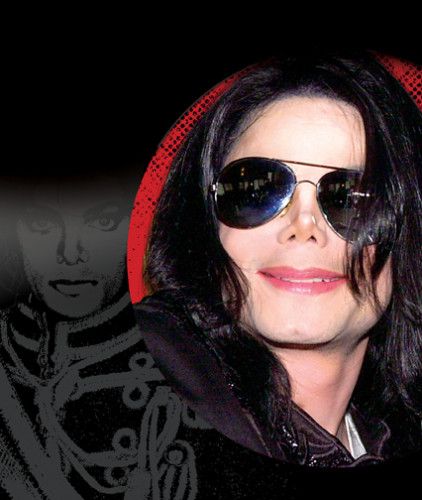 MICHAEL JACKSON BRILLE und PERÜCKE zum Kostüm Fasching Halloween