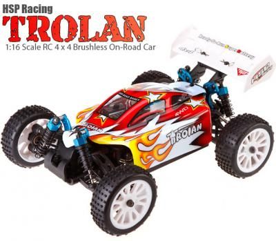 RC BUGGY HSP TROIAN AUTO 4WD 380 MOTOR 1 16 ELEKTRO FERNGESTEUERT RTR