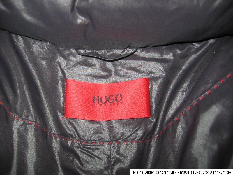 BOSS Daunen Mantel Jacke schwarz Gr. 38 599€ neuwertig