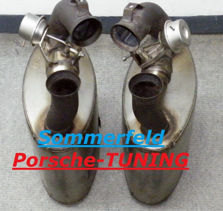 Klappenauspuff für Porsche 993 / Flap Sound Muffler Exhaust