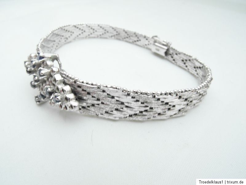 Massives Saphir   Silber Armband,,925 gestempelt,Reptil Designe,,TOP