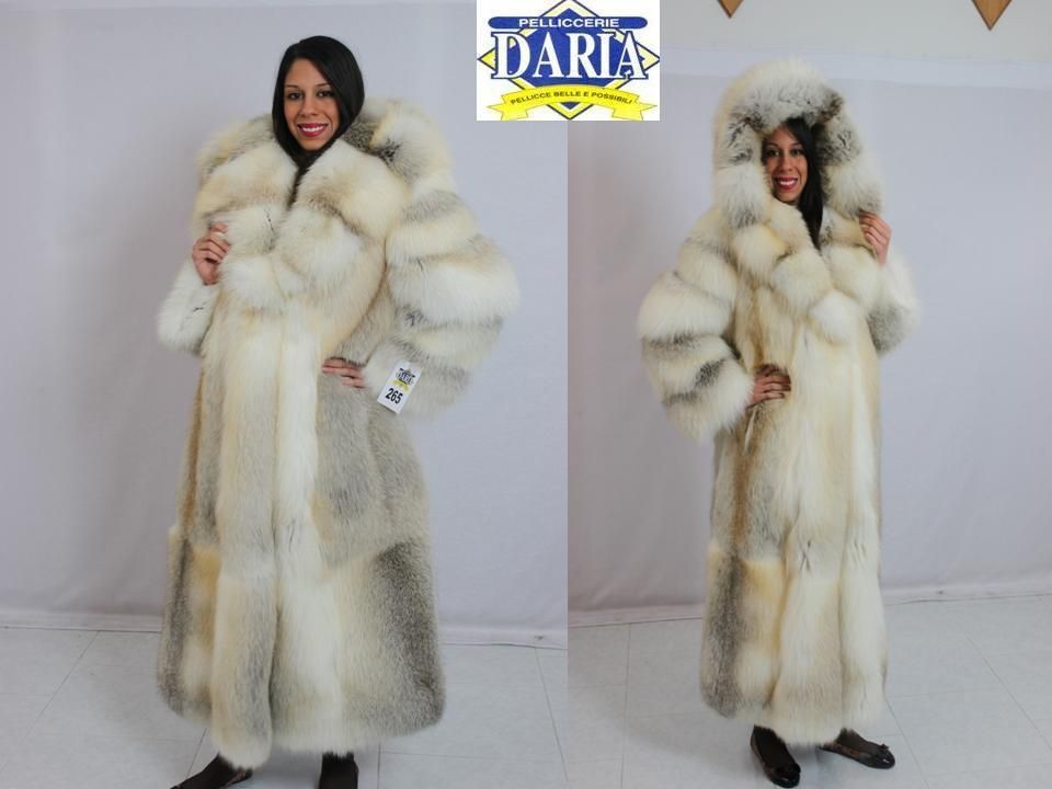 SILBERFUCHS GOLDEN FOX PELLICCIA VOLPE FOURRURE RENARD PELZE COAT