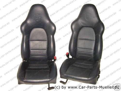 PORSCHE 996 986 GT3 SPORTSITZE METROPOL BLAU SHZ SEATS