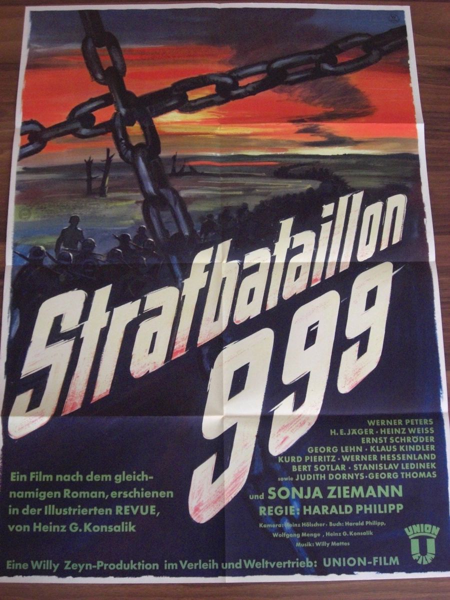 STRAFBATAILLON 999   Sonja Ziemann + Harald Philipp